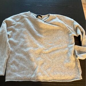 360 Cashmere Women’s Oversized Gray Sweater